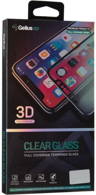 Захисне скло Gelius Pro 3D для Samsung A115 (A11)/M115 (M11) black